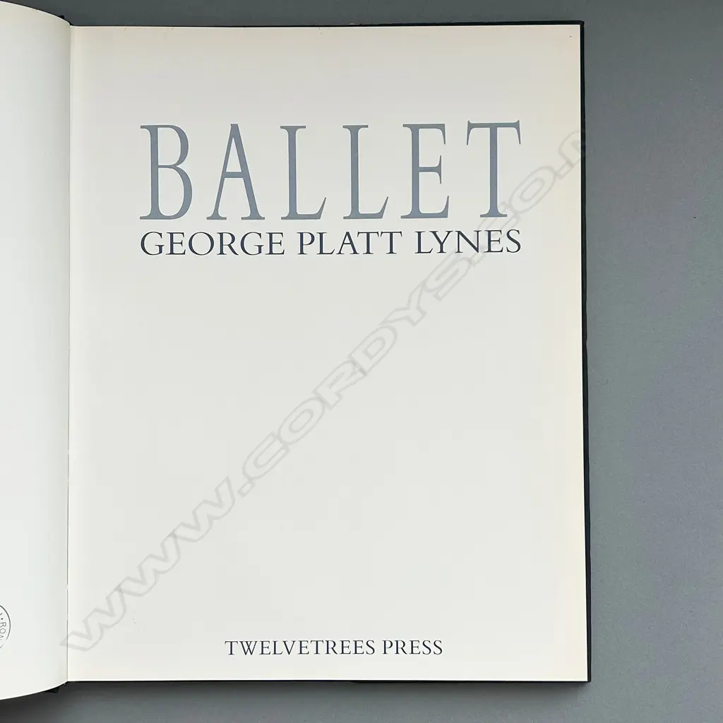 GEORGE PLATT LYNES: BALLET Image 1++